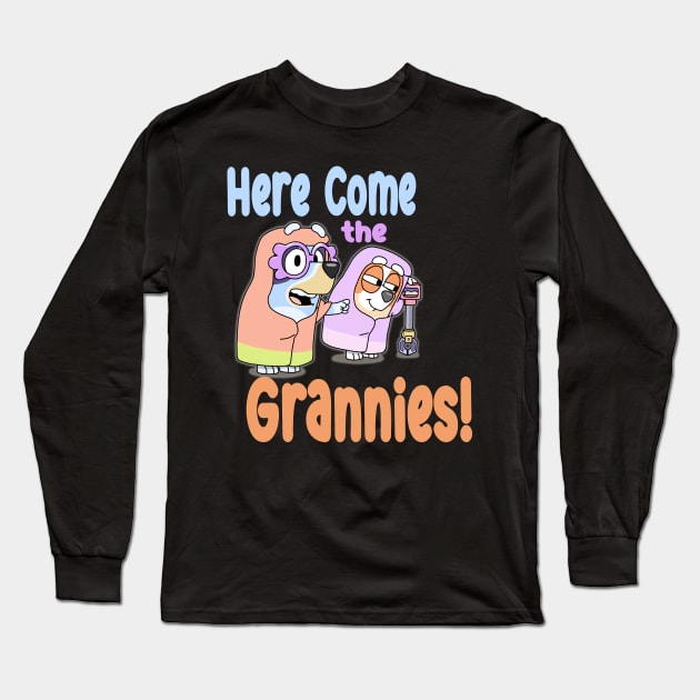 Come The Grannies Long Sleeve T-Shirt by Holy Beans